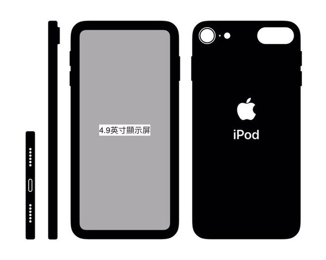 尊龙人生就是博d88，苹果iPod Touch 7再曝工程机